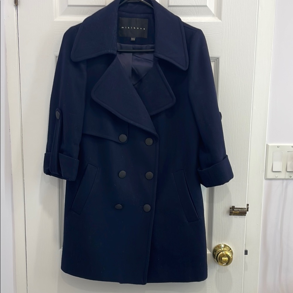 Mikibana Wool Peacoat